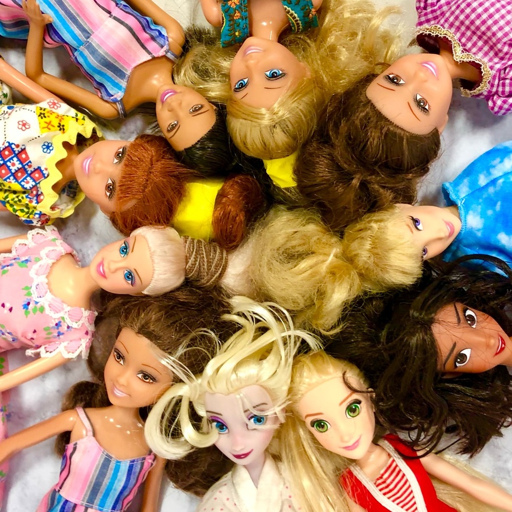 Barbies gone foxy, vintage, crazy, happy, beautiful and unique